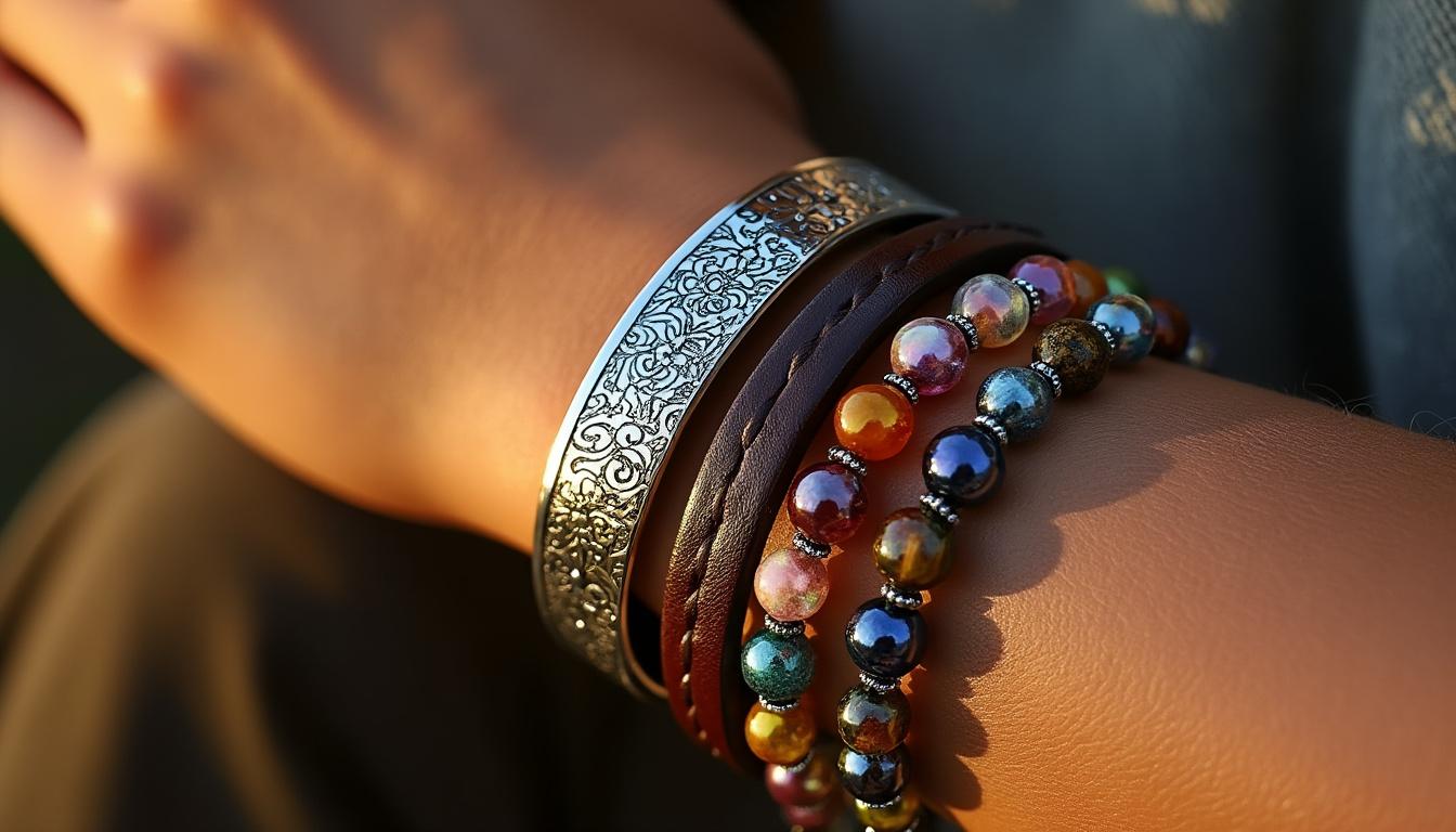 découvrez nos astuces pour porter plusieurs bracelets sans qu'ils s'emmêlent, alliant style et praticité au quotidien.